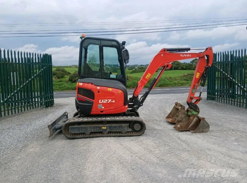Kubota U 27-4 Mini excavators < 7t (Mini diggers)