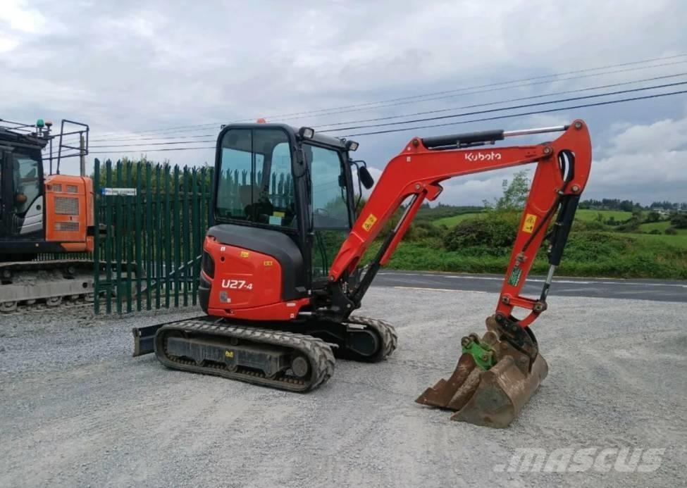 Kubota U 27-4 Mini excavators < 7t (Mini diggers)