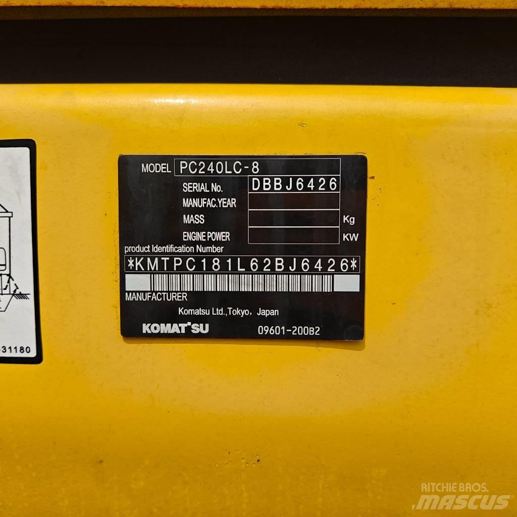 Komatsu 240-8 Crawler excavators