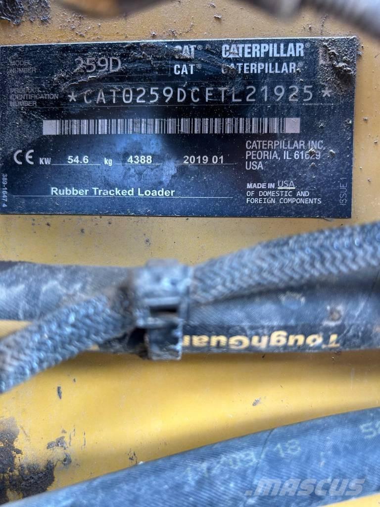CAT 259 D Skid steer loaders