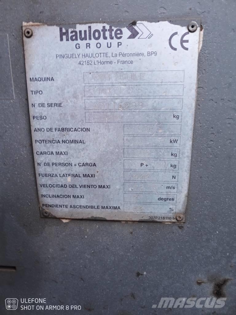 Haulotte HA 12 PX Articulated boom lifts