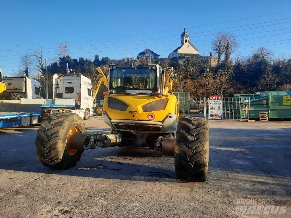 Menzi Muck M535 Wheeled excavators