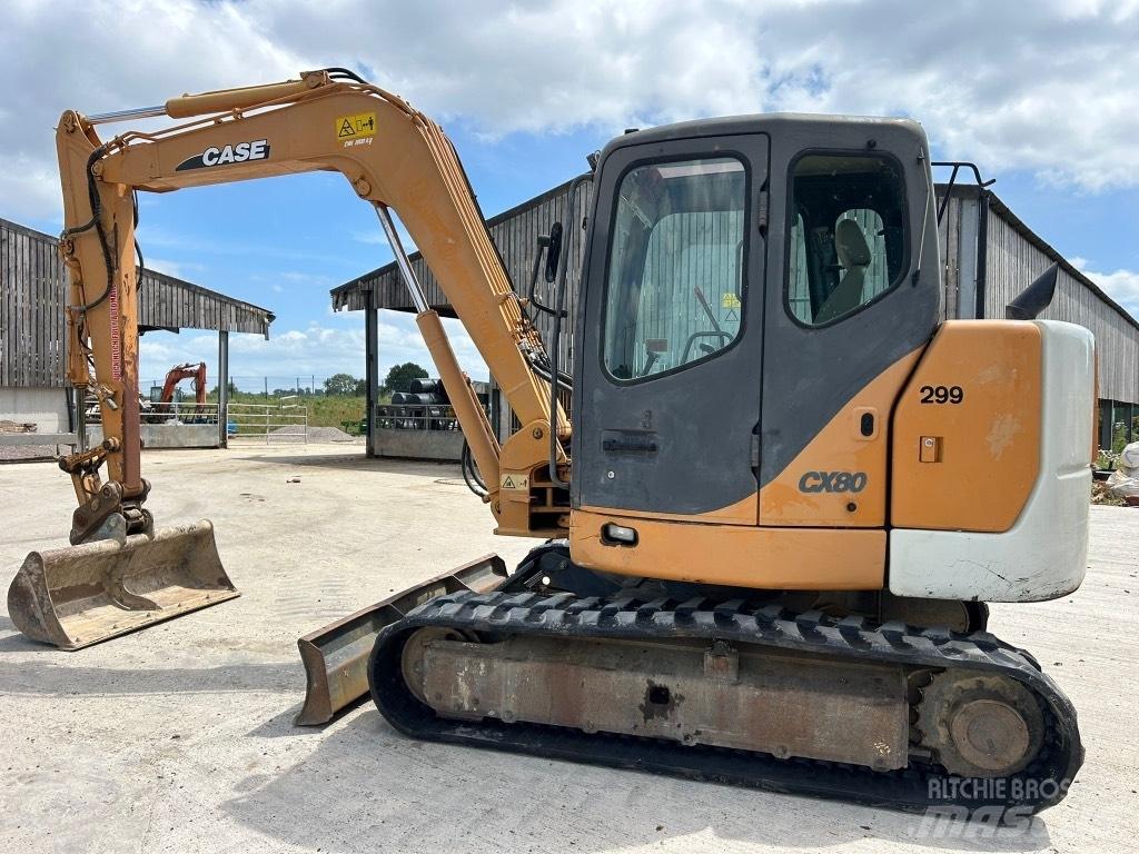 CASE CX 80 Midi excavators  7t - 12t