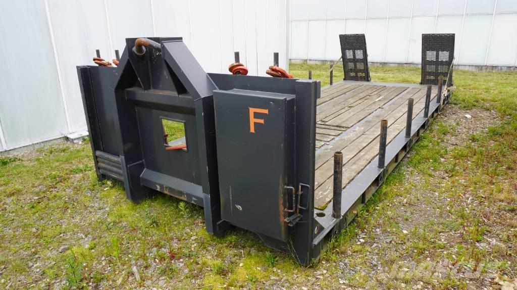  flakab Maskinflak Hook lift trucks