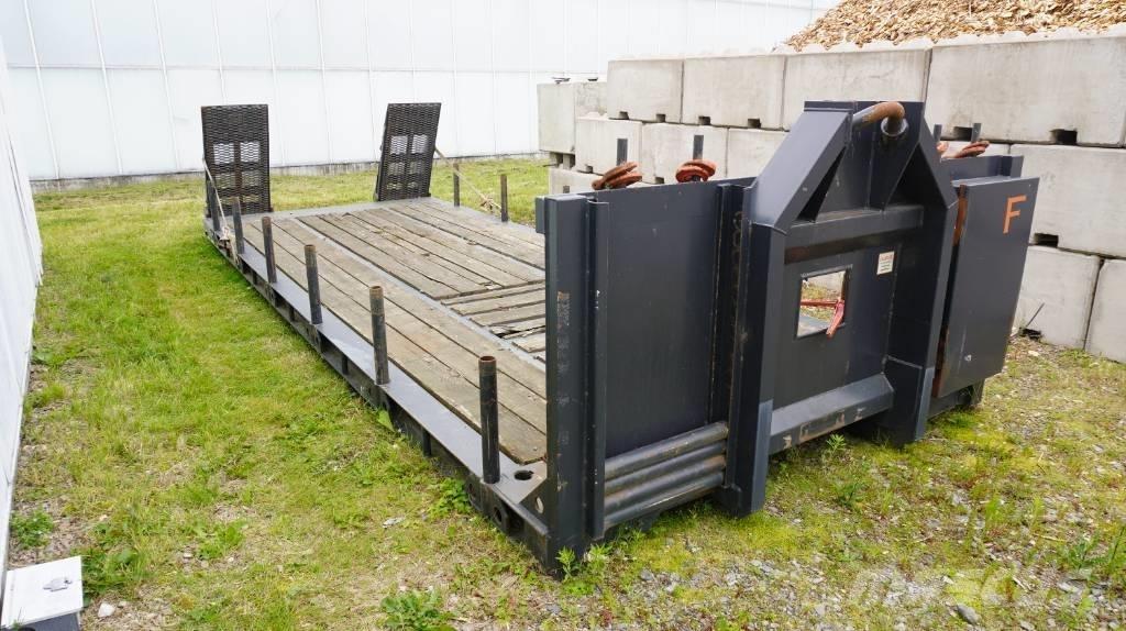  flakab Maskinflak Hook lift trucks