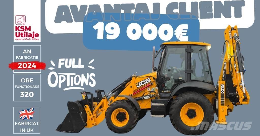 JCB 3 CX Backhoe loaders