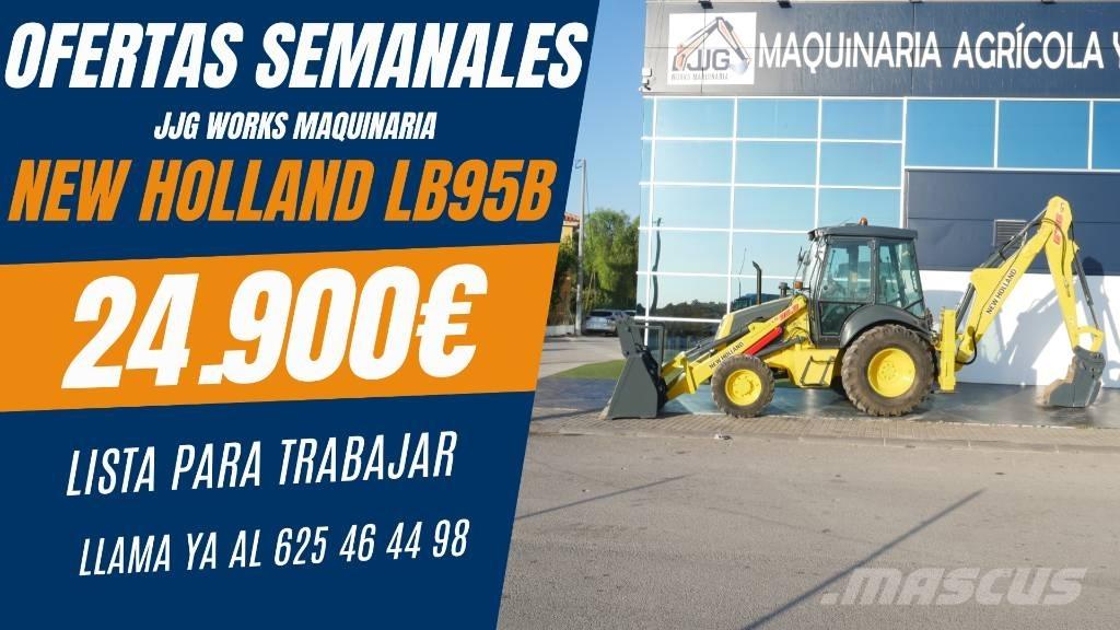 New Holland LB 95 B Backhoe loaders