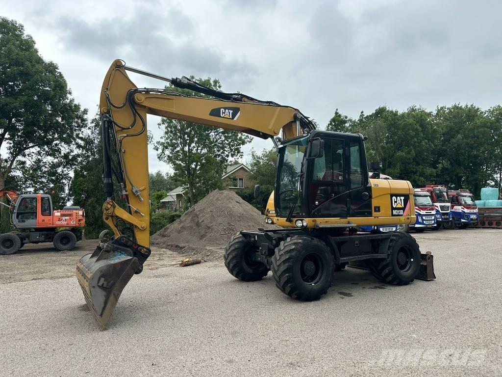 CAT M 313 D VAH Wheeled excavators
