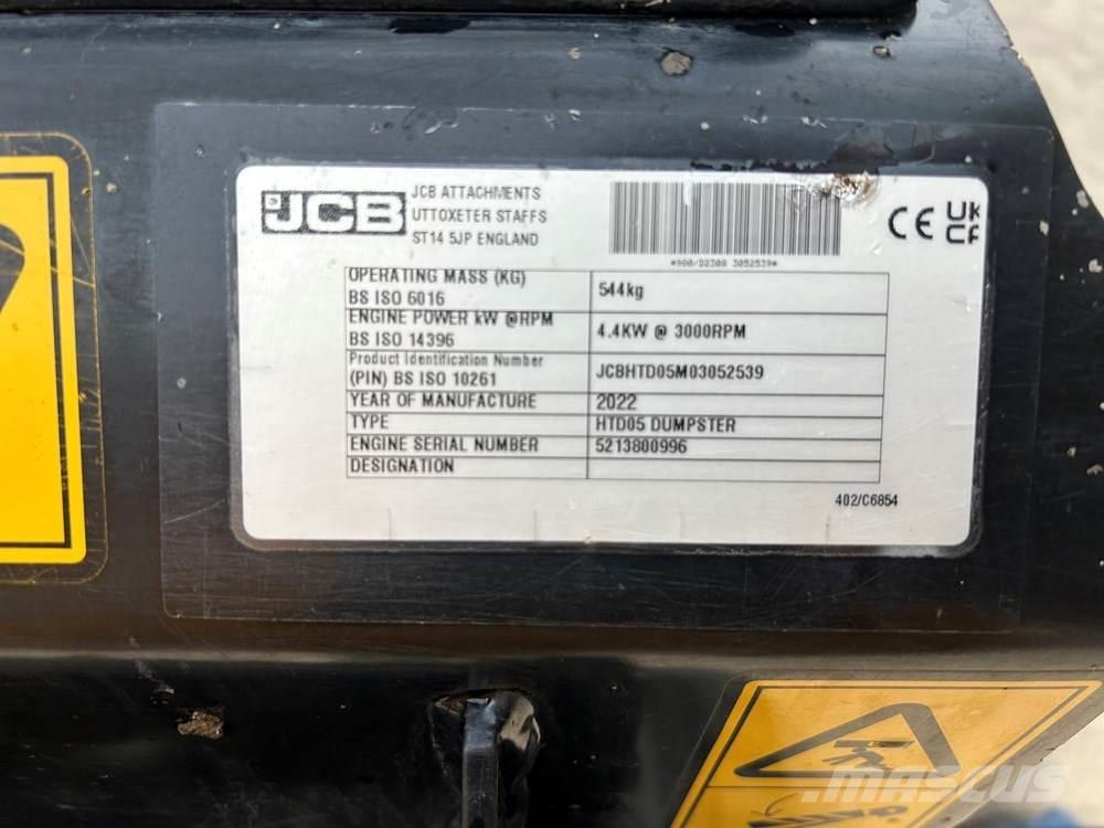 JCB HTD5 DUMPSTER Site dumpers