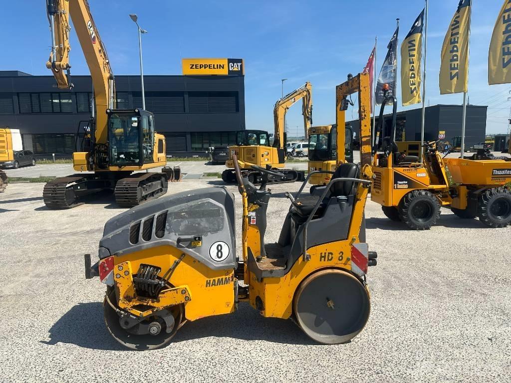 Hamm HD 8 VV Twin drum rollers