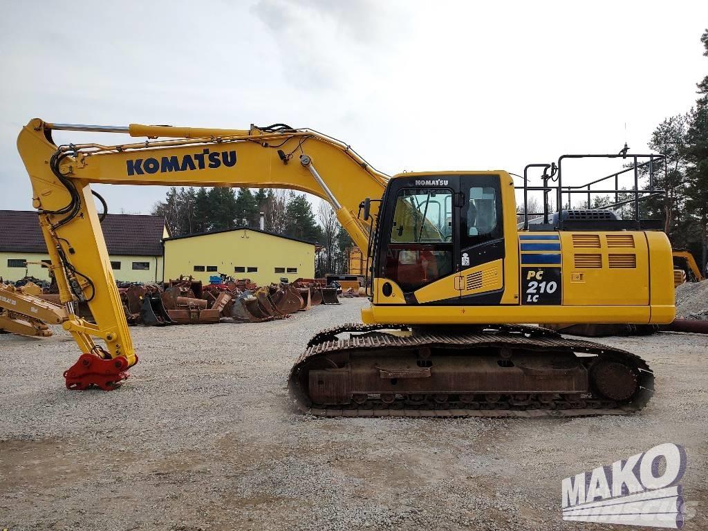 Komatsu PC 210 LC-10 Long reach excavators