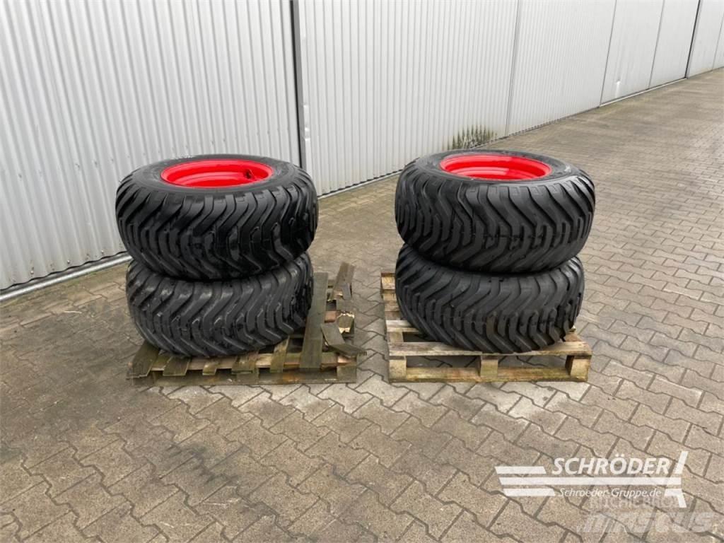  2X 380/55-17 Tyres, wheels and rims