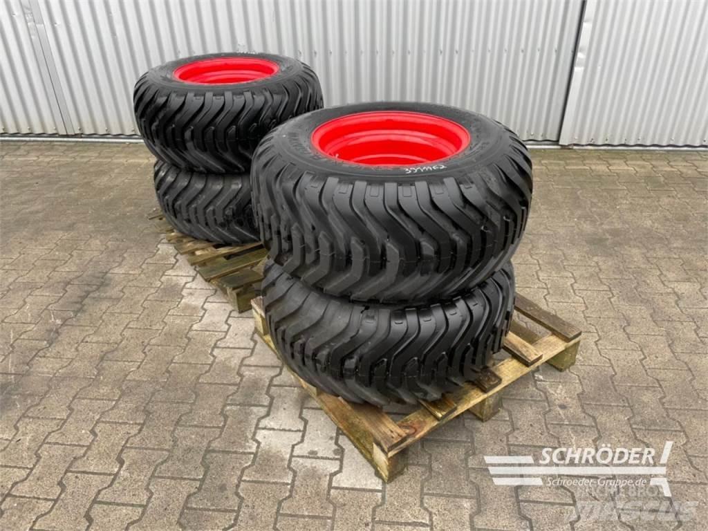  2X 380/55-17 Tyres, wheels and rims
