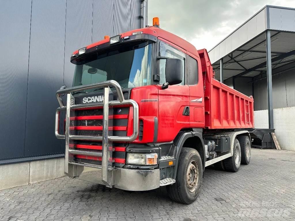 Scania R144-460 V8 Tipper trucks