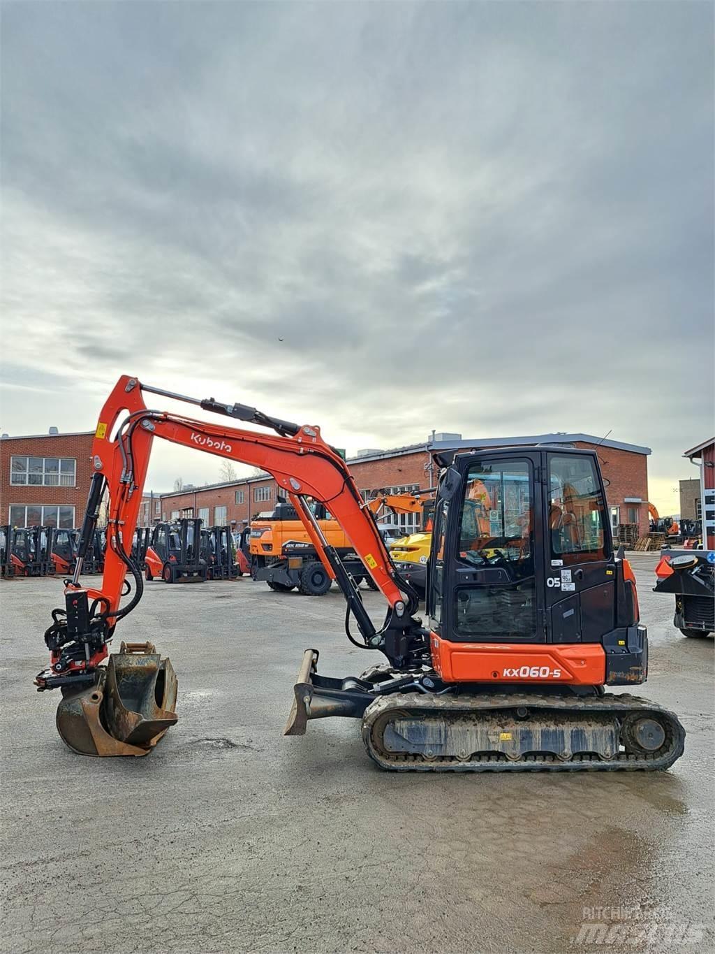 Kubota KX060-5 Mini excavators < 7t (Mini diggers)