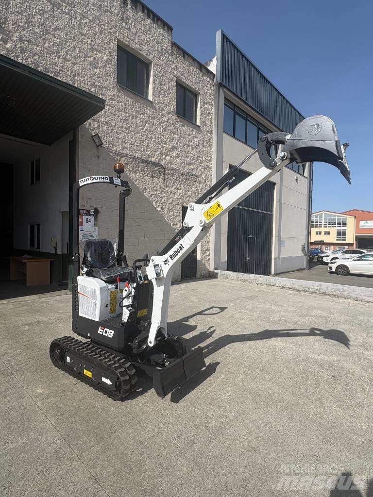 Bobcat E 08 Mini excavators < 7t (Mini diggers)