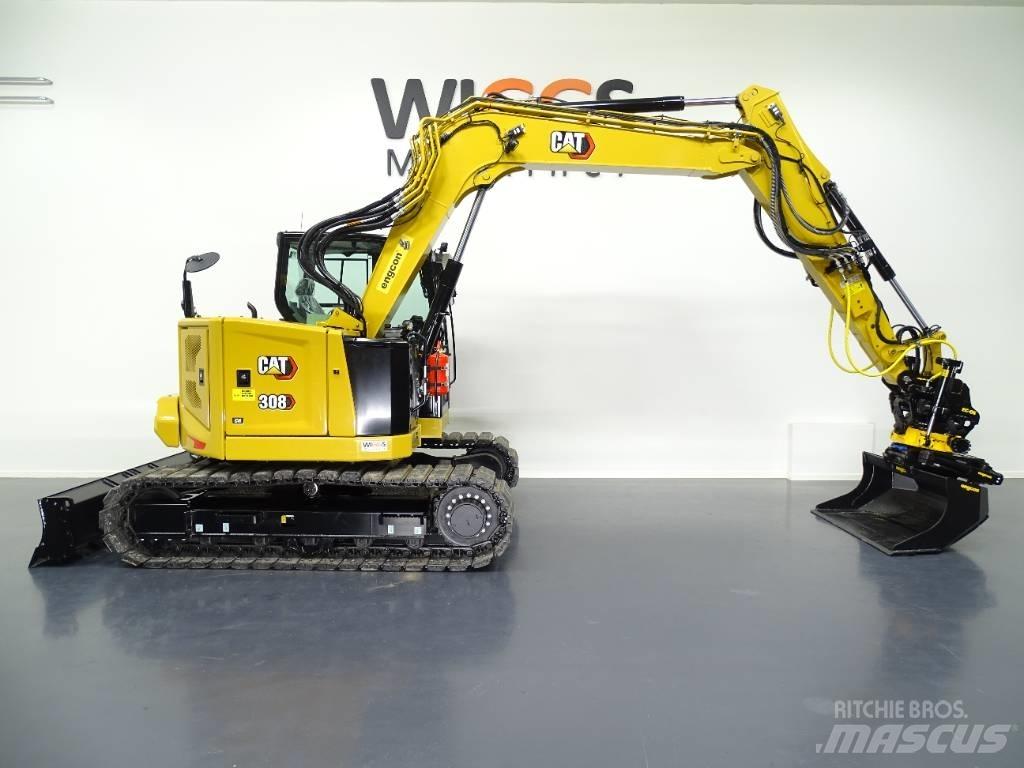 CAT 308 CR Midi excavators  7t - 12t