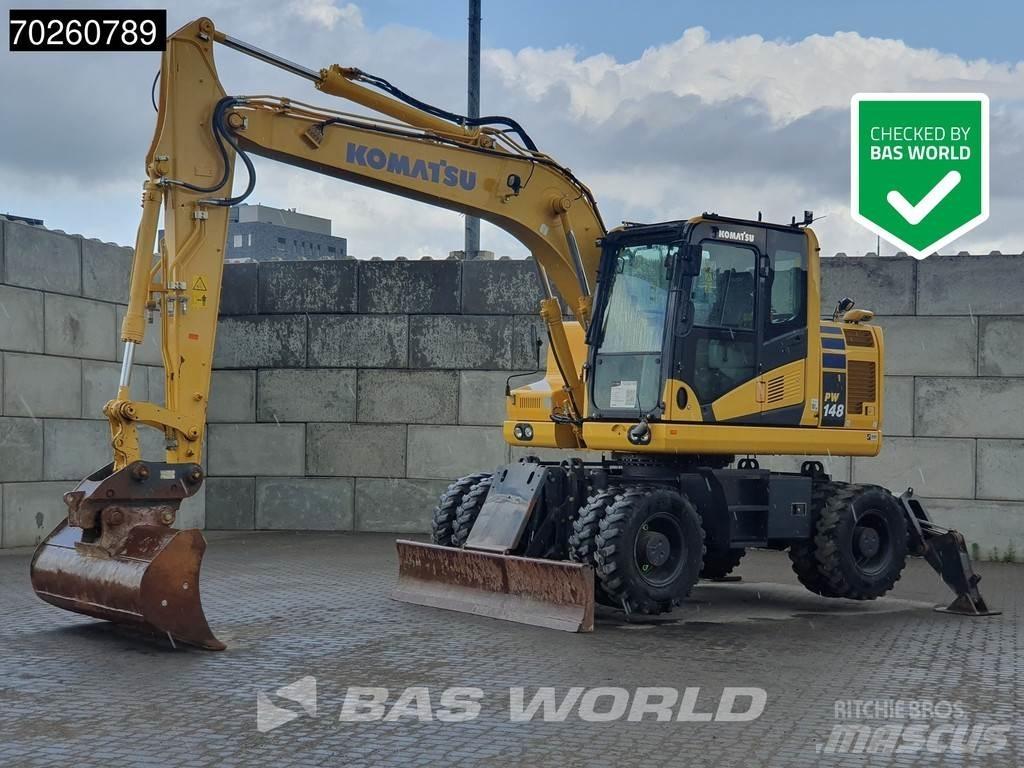 Komatsu PW148 -11 Wheeled excavators