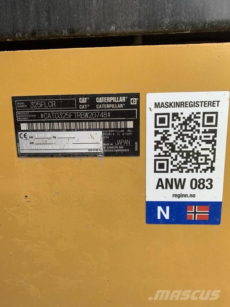 CAT 325F Special excavators