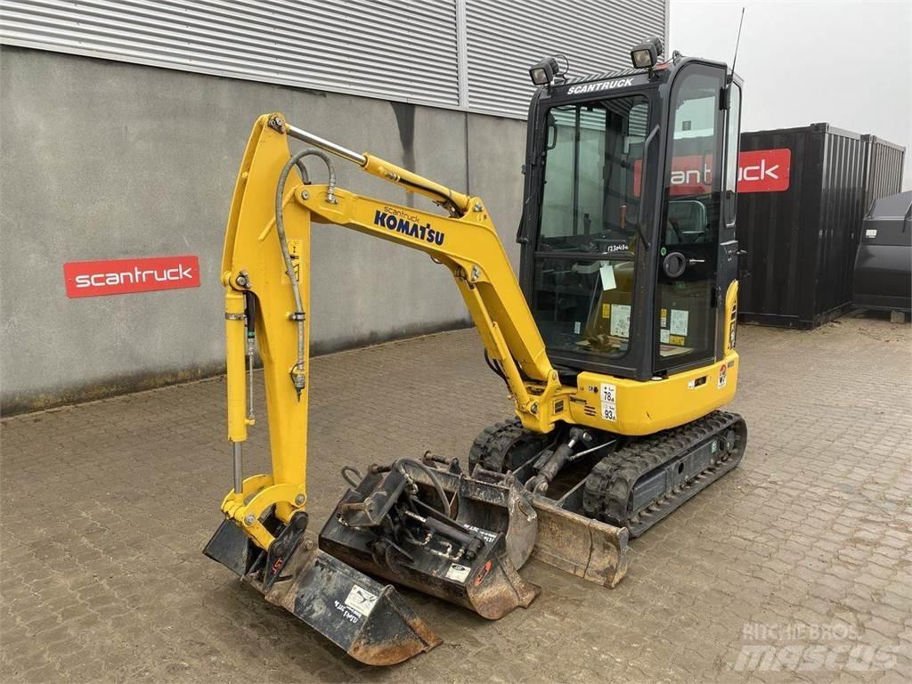 Komatsu PC16R-3 Wheeled excavators