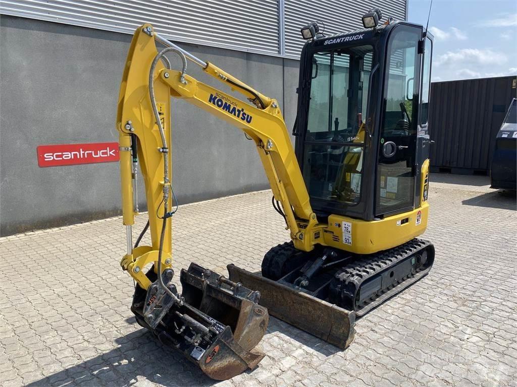 Komatsu PC16R-3 Wheeled excavators