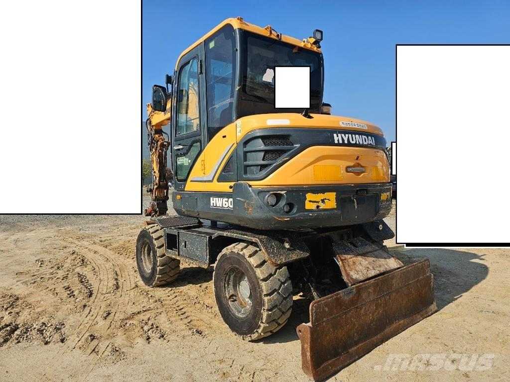 Hyundai HW 60 Eco Wheeled excavators