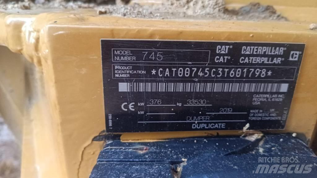 CAT 745 Articulated Dump Trucks (ADTs)