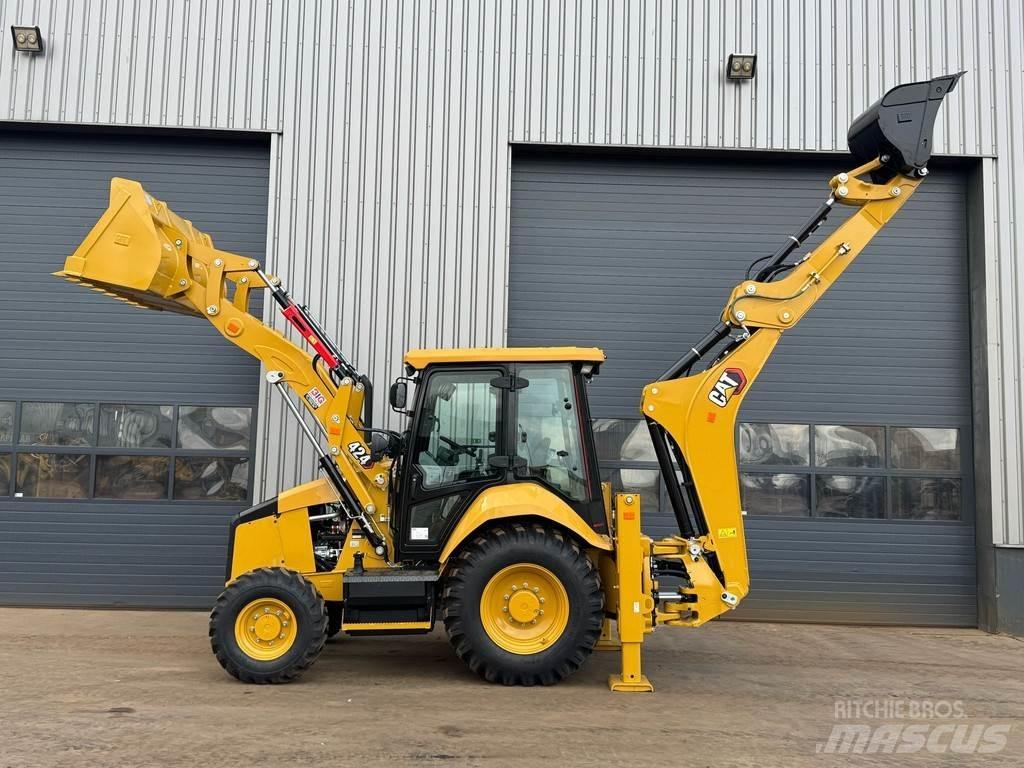CAT 424 - 4WD / AC Backhoe loaders