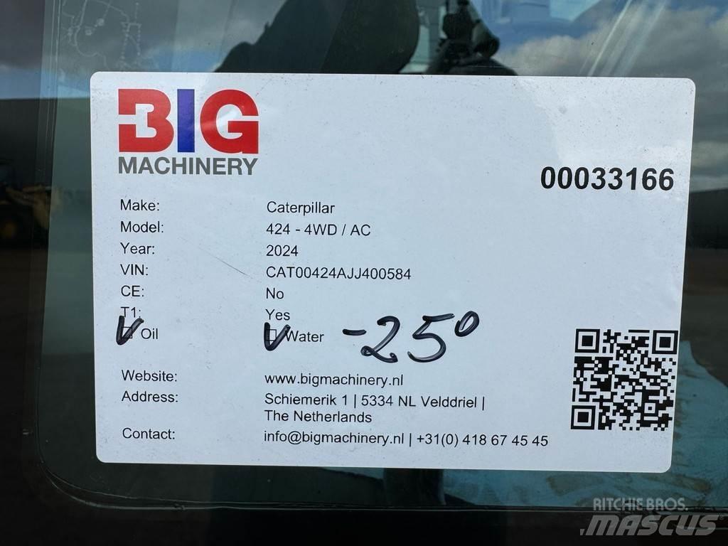 CAT 424 - 4WD / AC Backhoe loaders