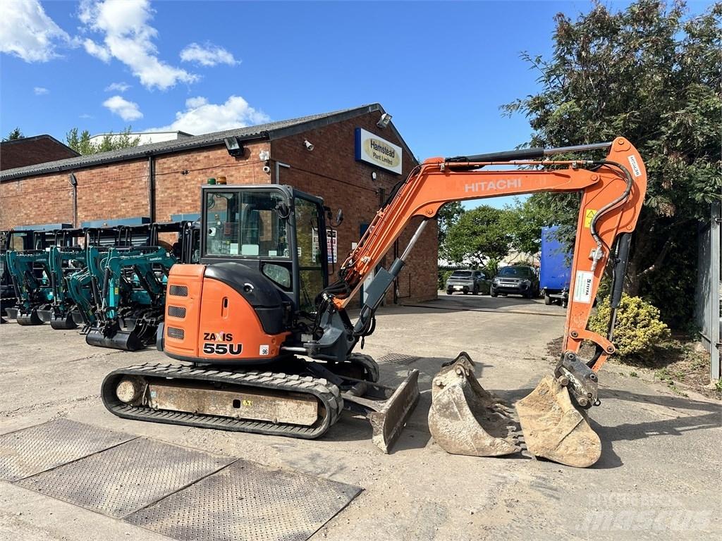 Hitachi 55U Mini excavators < 7t (Mini diggers)