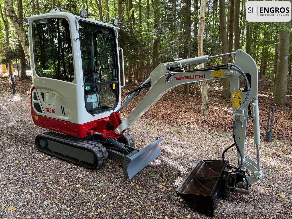 Takeuchi TB 216 Mini excavators < 7t (Mini diggers)