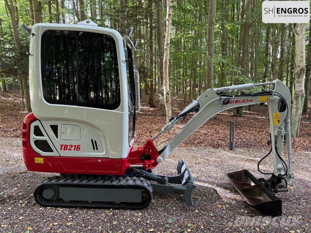 Takeuchi TB 216 Mini excavators < 7t (Mini diggers)