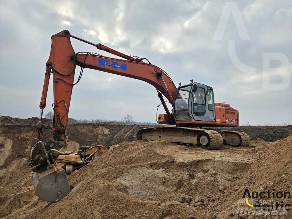 Hitachi EX 215 Crawler excavators