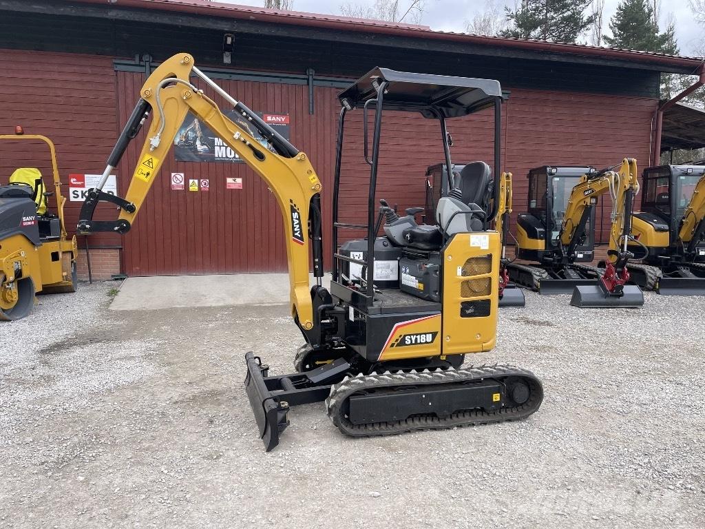 Sany SY18U Mini excavators < 7t (Mini diggers)