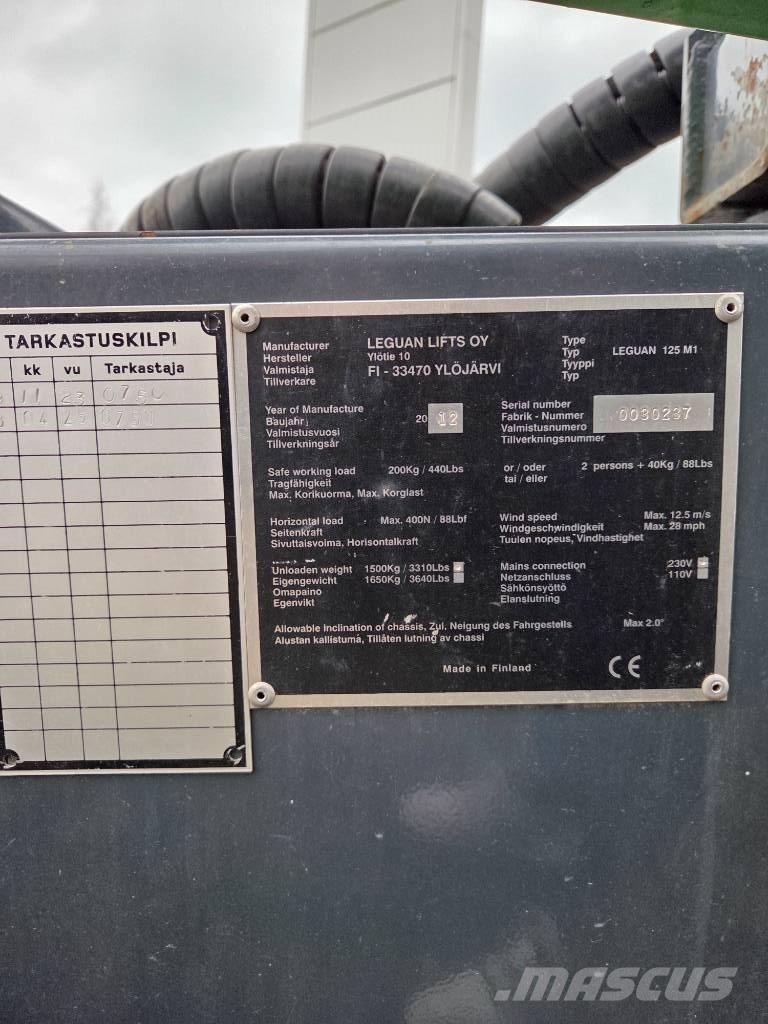 Leguan 125M1 Telescopic boom lifts