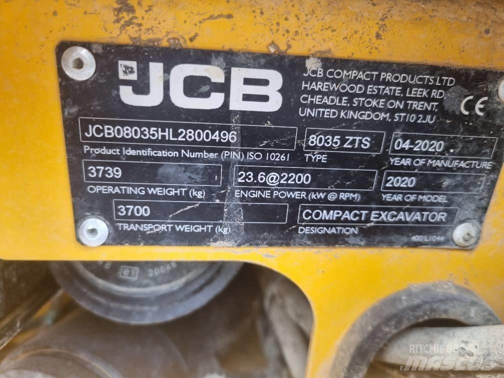 JCB 8035 ZTS Mini excavators < 7t (Mini diggers)