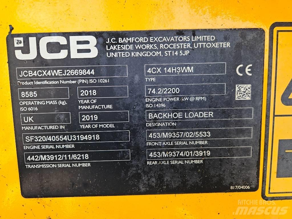 JCB 4 CX Eco Backhoe loaders
