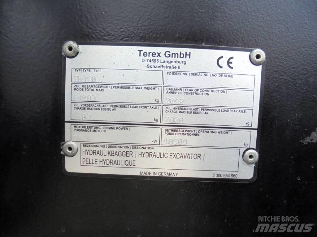Terex Schaeff TW 110 Wheeled excavators