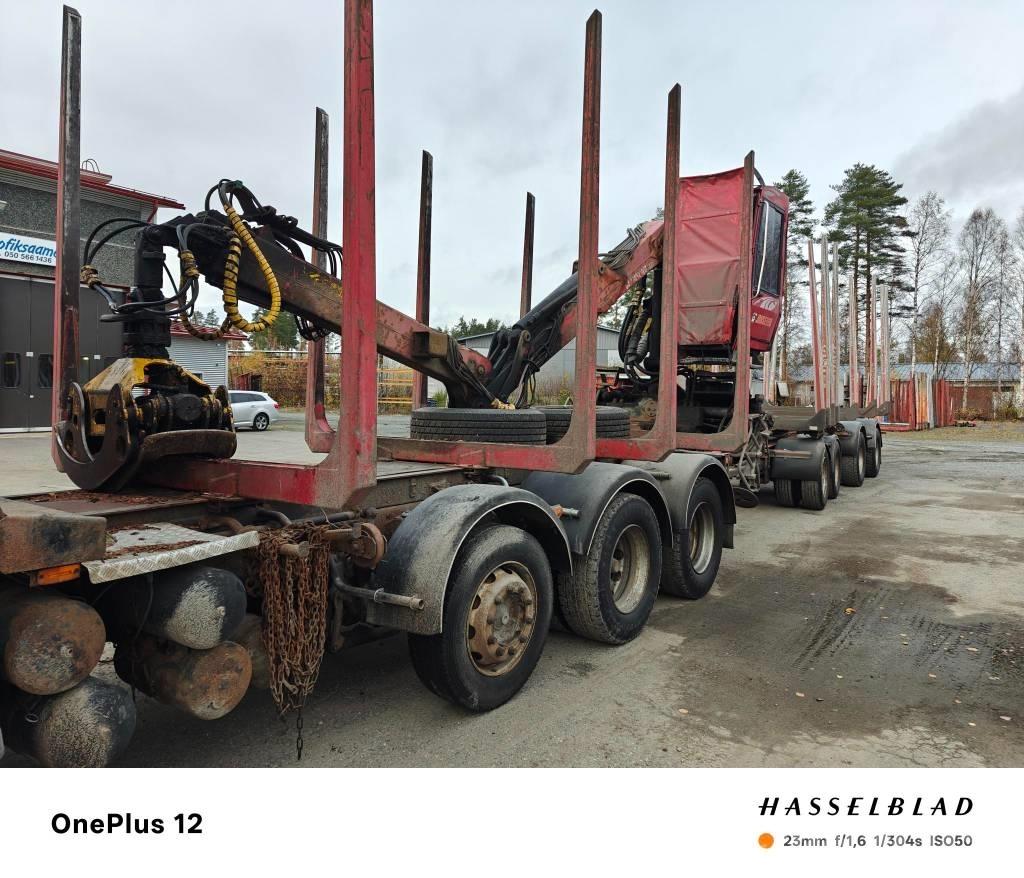 Scania R 164 8X4 Timber trucks