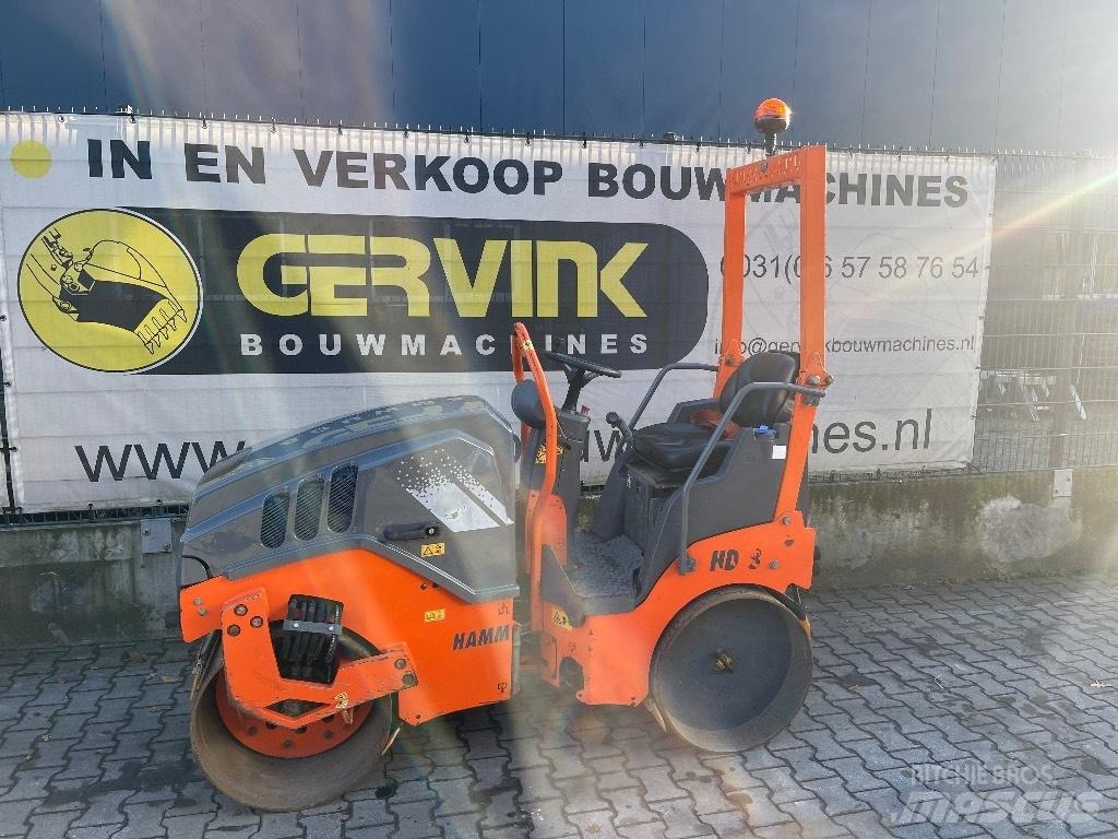 Hamm HD 8 VV Twin drum rollers