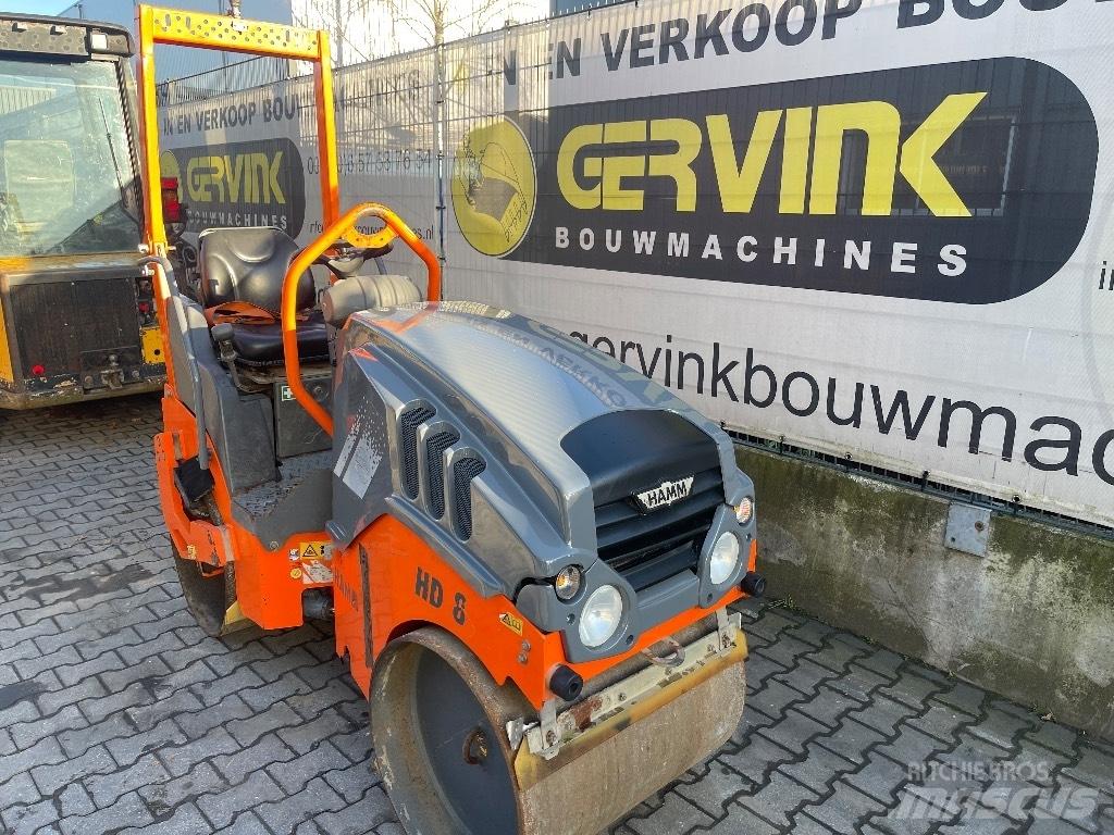 Hamm HD 8 VV Twin drum rollers