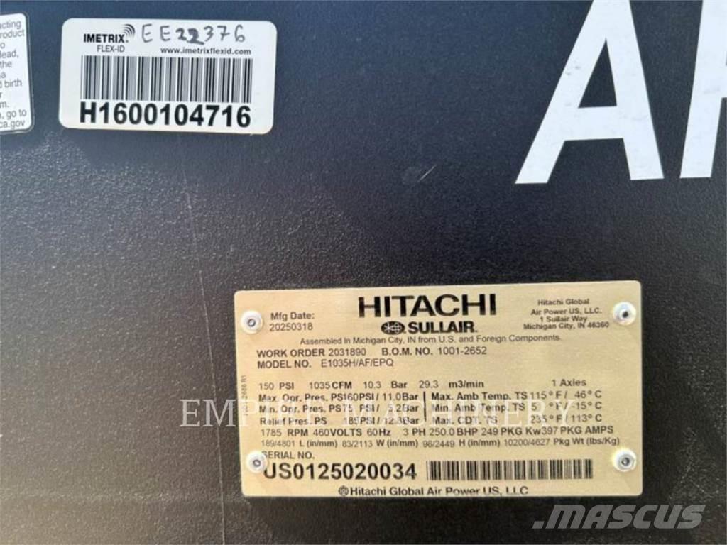 Atlas Copco E1035HAF Compressors