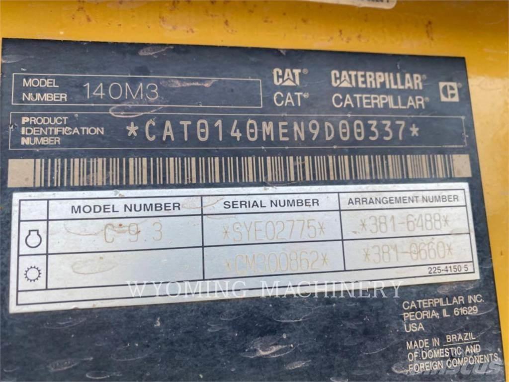 CAT 140M 3 Graders