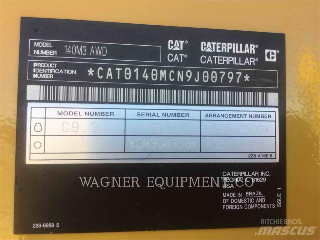 CAT 140M3 AWD Graders