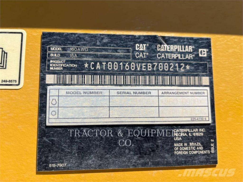 CAT 160 AWD Graders