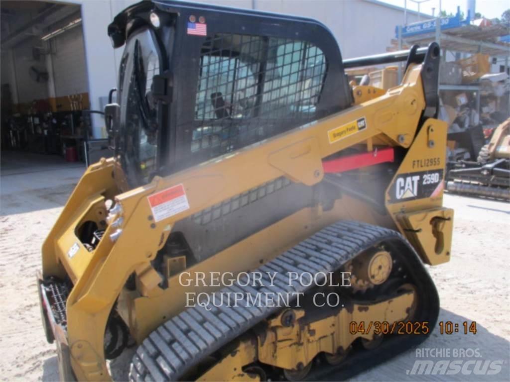 CAT 259D Crawler loaders