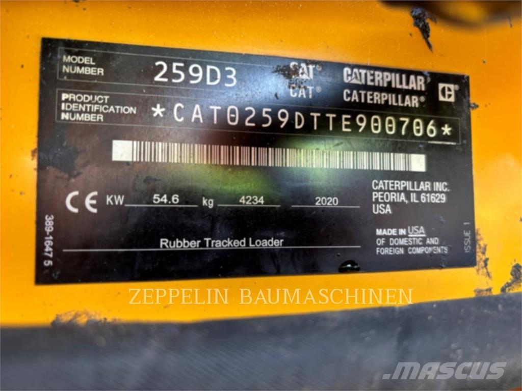 CAT 259D Skid steer loaders