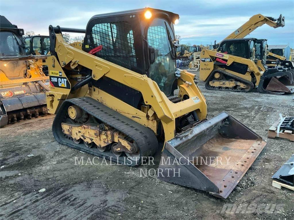 CAT 259D Crawler loaders
