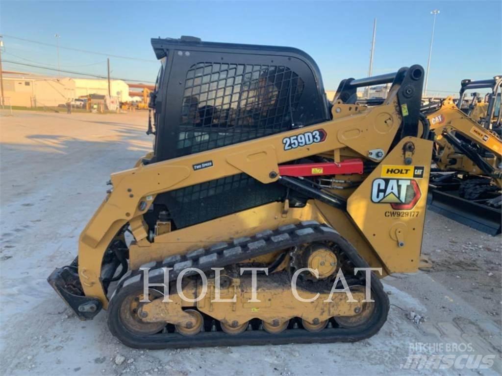 CAT 259D CAB Skid steer loaders