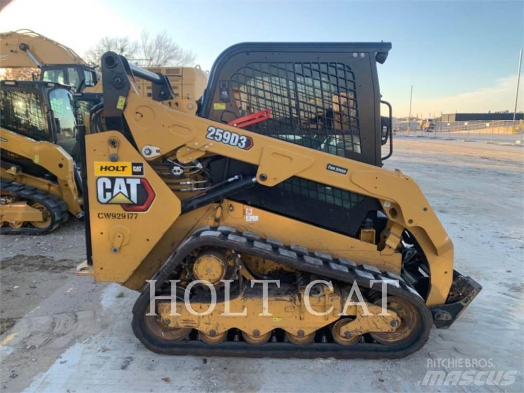 CAT 259D CAB Skid steer loaders